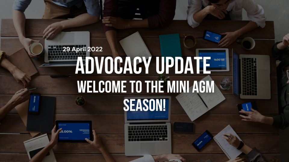 Advocacy Newsdesk - 29 April 2022