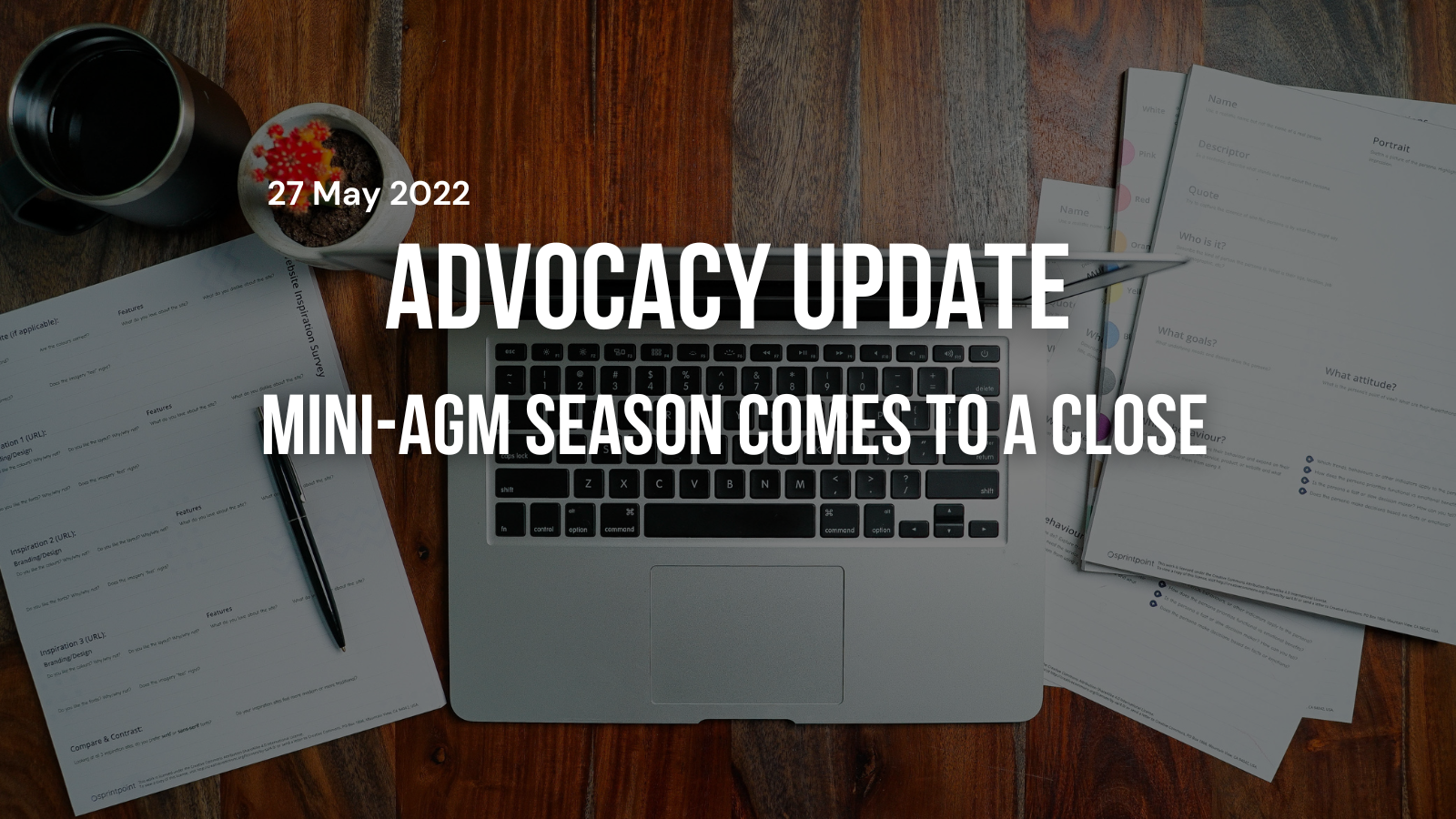 Advocacy Newsdesk - 27 May 2022 Advocacy Newsdesk - 27 May 2022