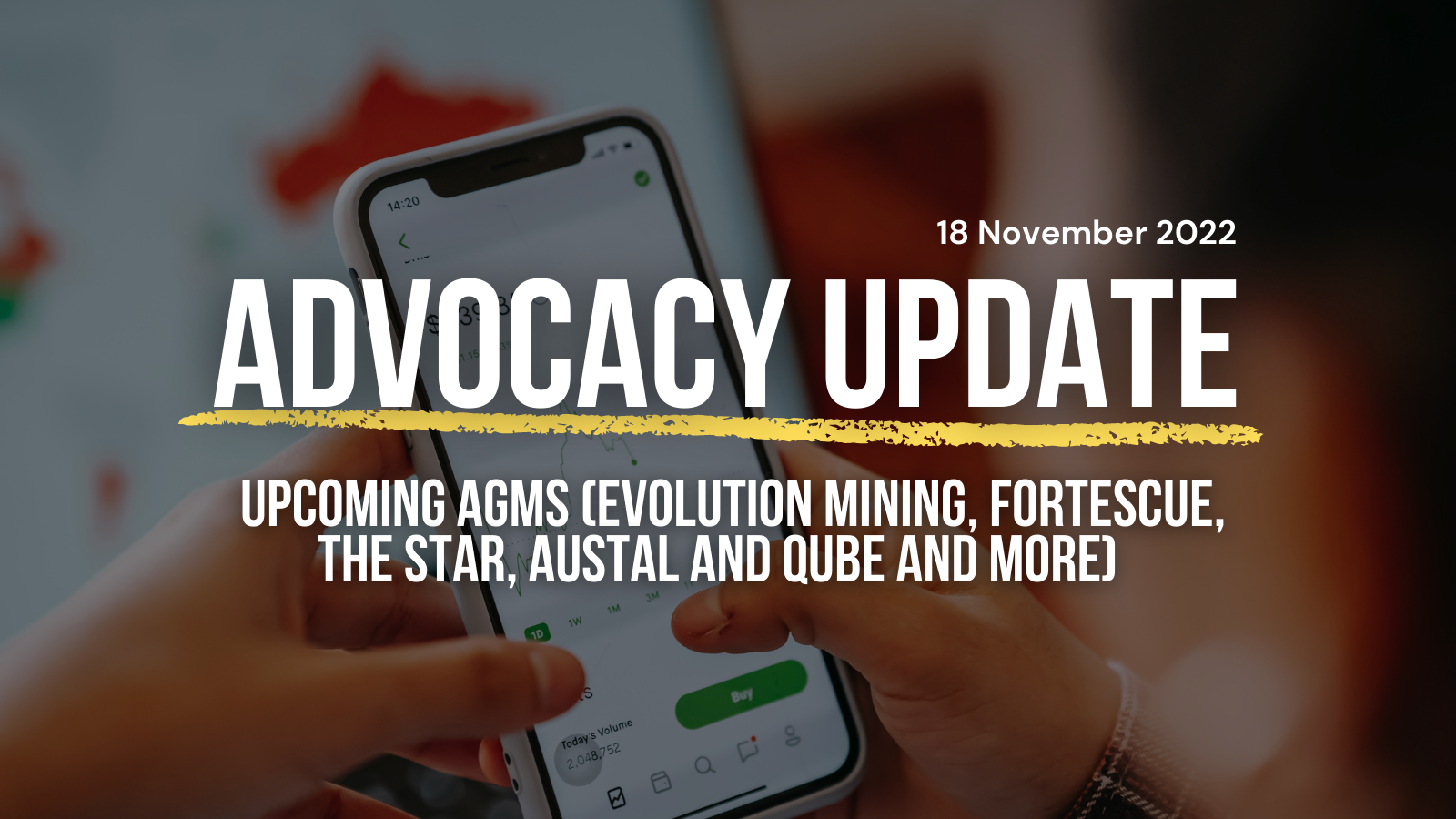 38. advocacy update - 18 November