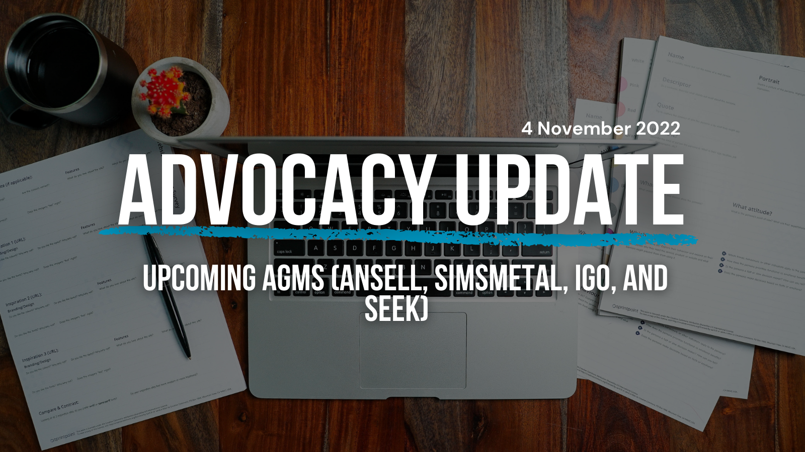 42. advocacy update - 4 November