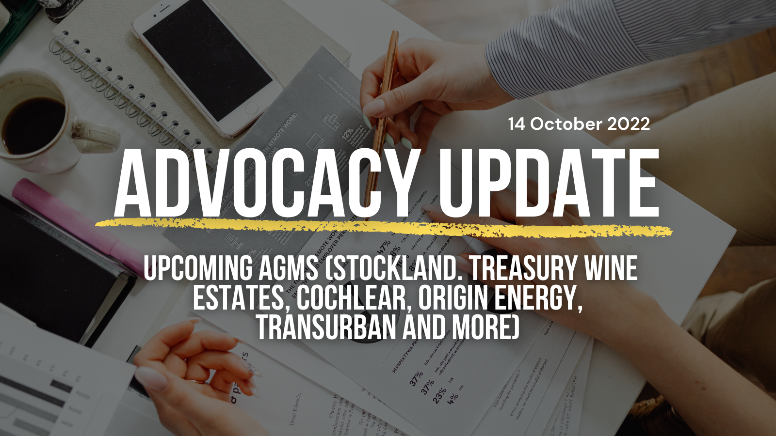 47. advocacy update - 14 October