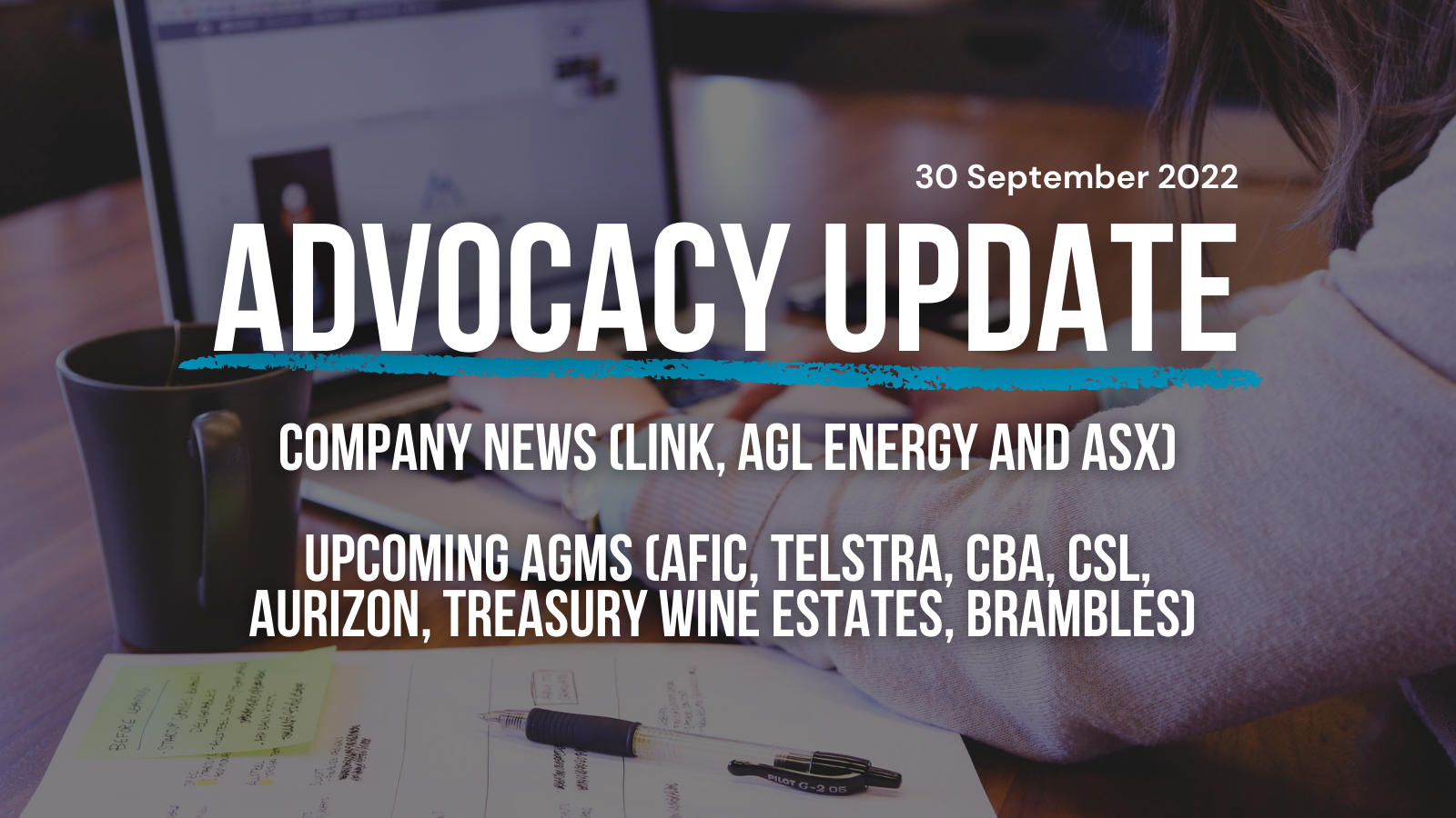 51. advocacy update - 30 September
