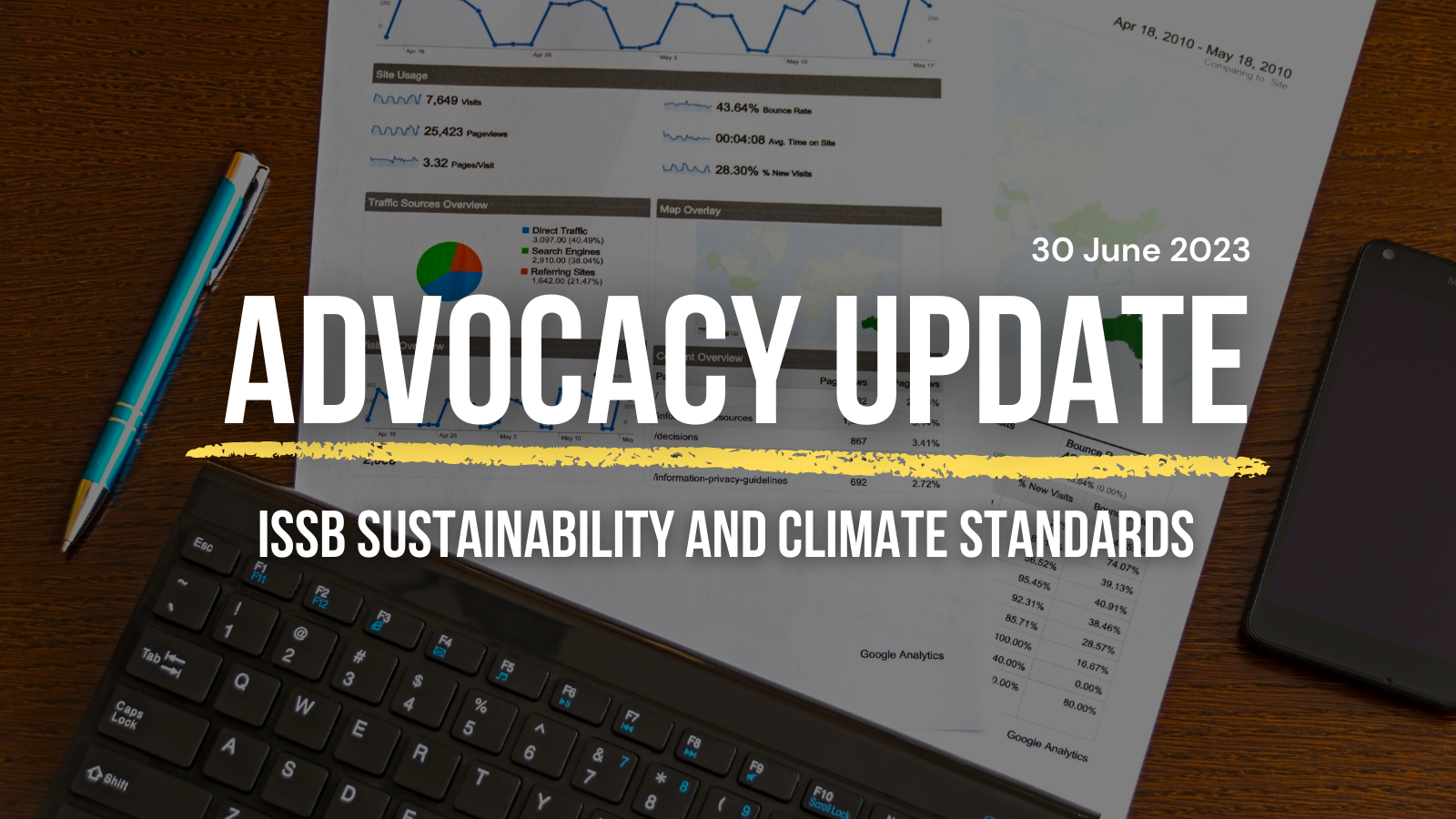 7. advocacy update - issb sustainability and climate standards