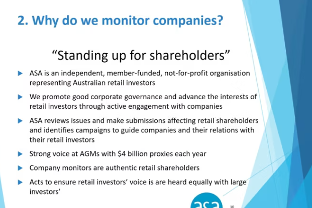 What does it take to be an ASA Company Monitor? – Webinar