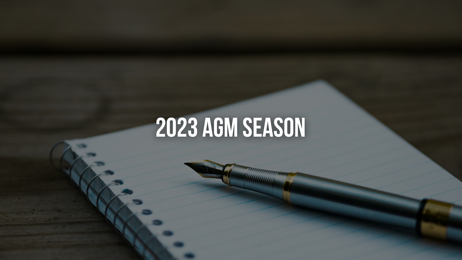 2023 AGM Season