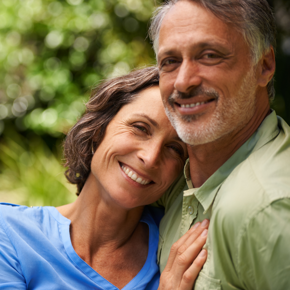 middle aged couple